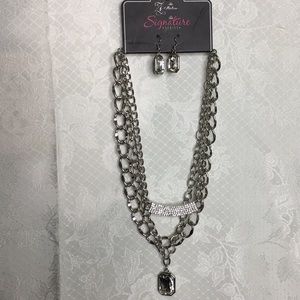 Necklace and Earrings